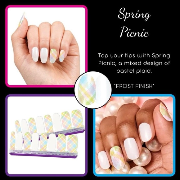 Color Street Other - 87. Color Street Nail Polish Strips - Spring Picnic